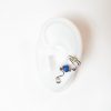Swarovski Crystal Dark Blue - Silver (Small) - Image 3
